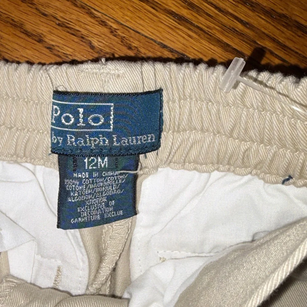 Polo Ralph Lauren Classic Kids Beige Khaki Pull-On Pants